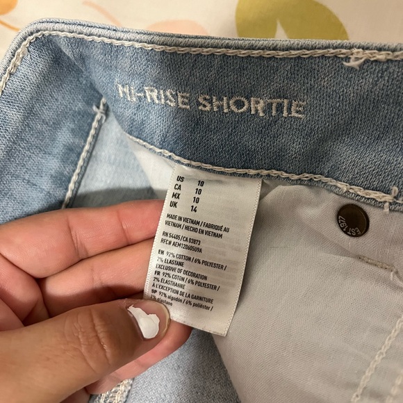 American Eagle Super Stretch Hi-Rise Shortie - Picture 6 of 10